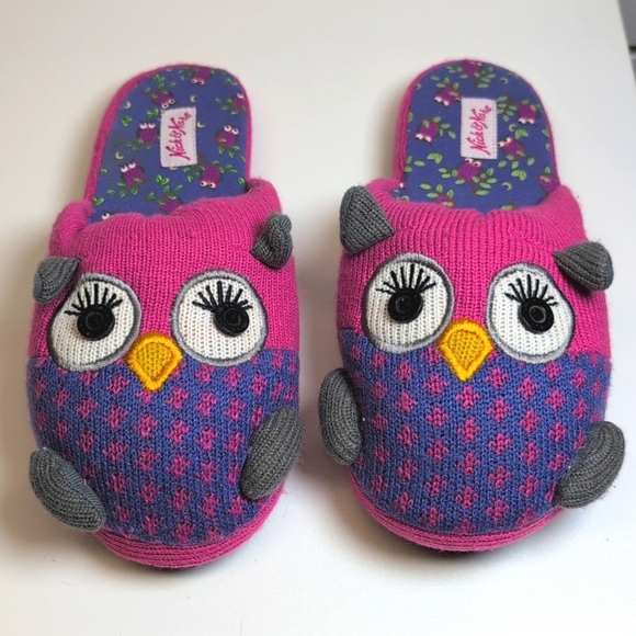 Nick & Nora owl slippers size L/XL NWOB - Picture 1 of 7